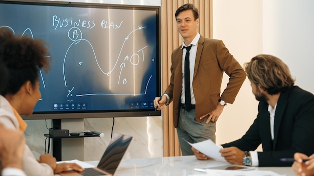 Clean accounting workspace — organised files, calculator, ledger books on a polished desk